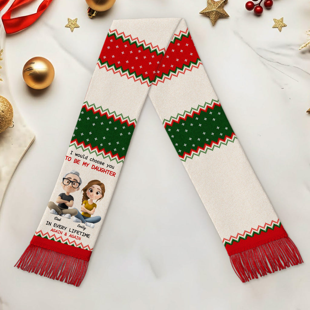 Always Choose You - Personalized Custom Scarf