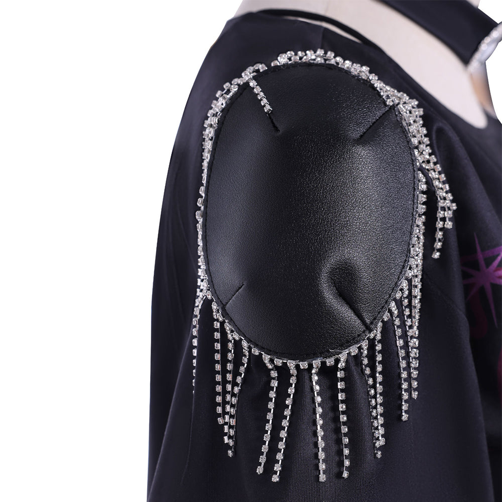 Girls Halloween Costume Pop Star Outfit Set