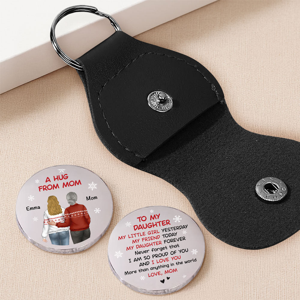 A Hug From Mom Christmas - Personalized Custom Pocket Hug