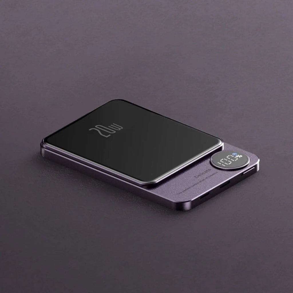 Power Bank Slim Wireless Magnetic Charger