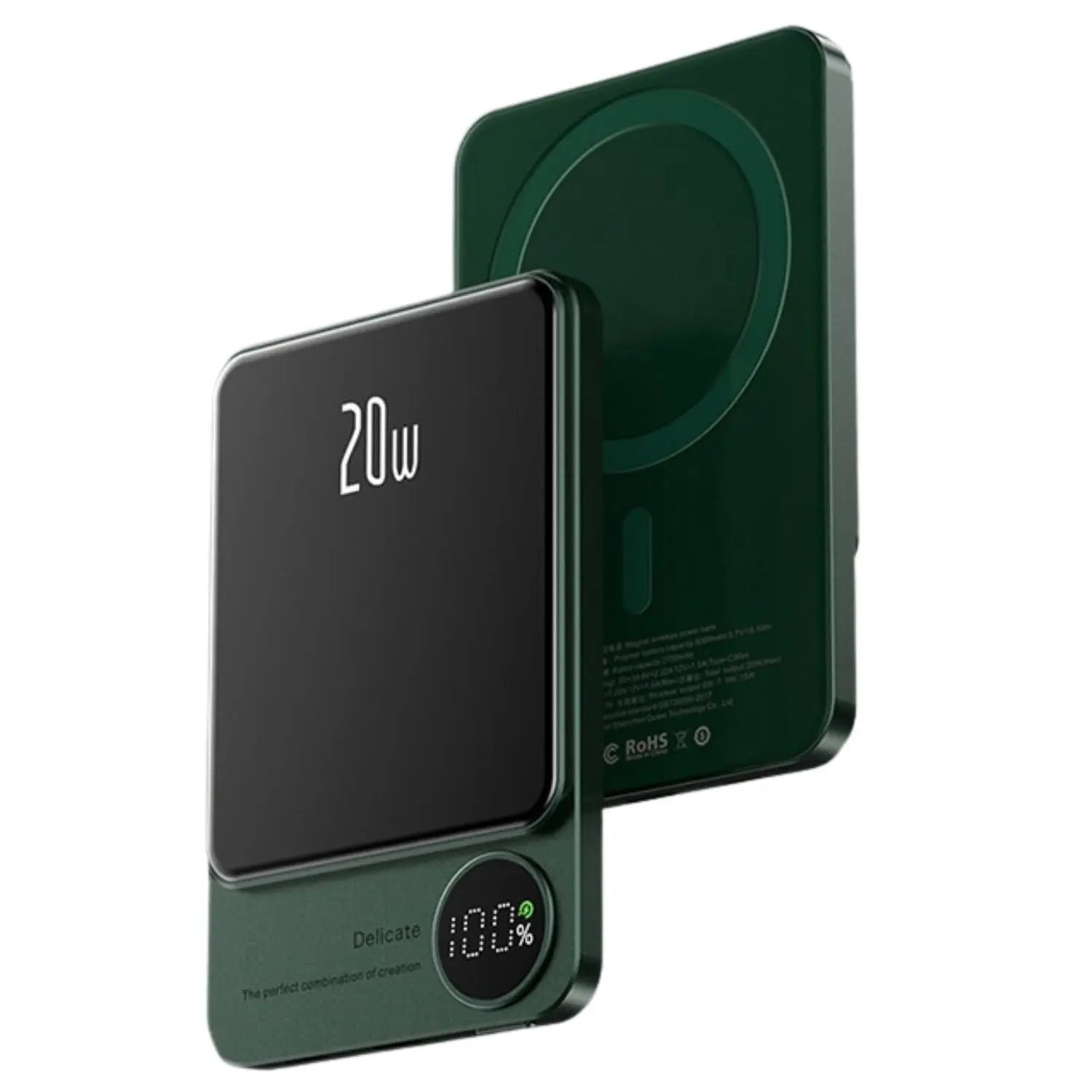 Power Bank Slim Wireless Magnetic Charger