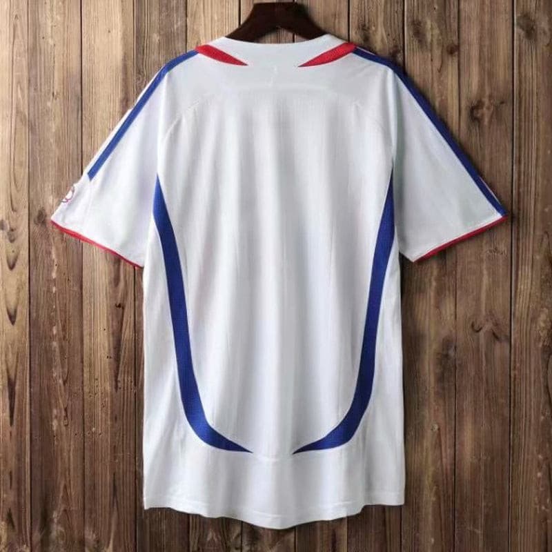 France 2006 Away Jersey – Iconic White Kit from the 2006 World Cup