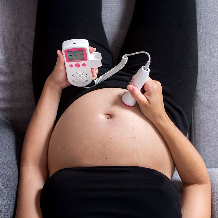 Fetal Doppler Heart Rate Monitor with LCD Display