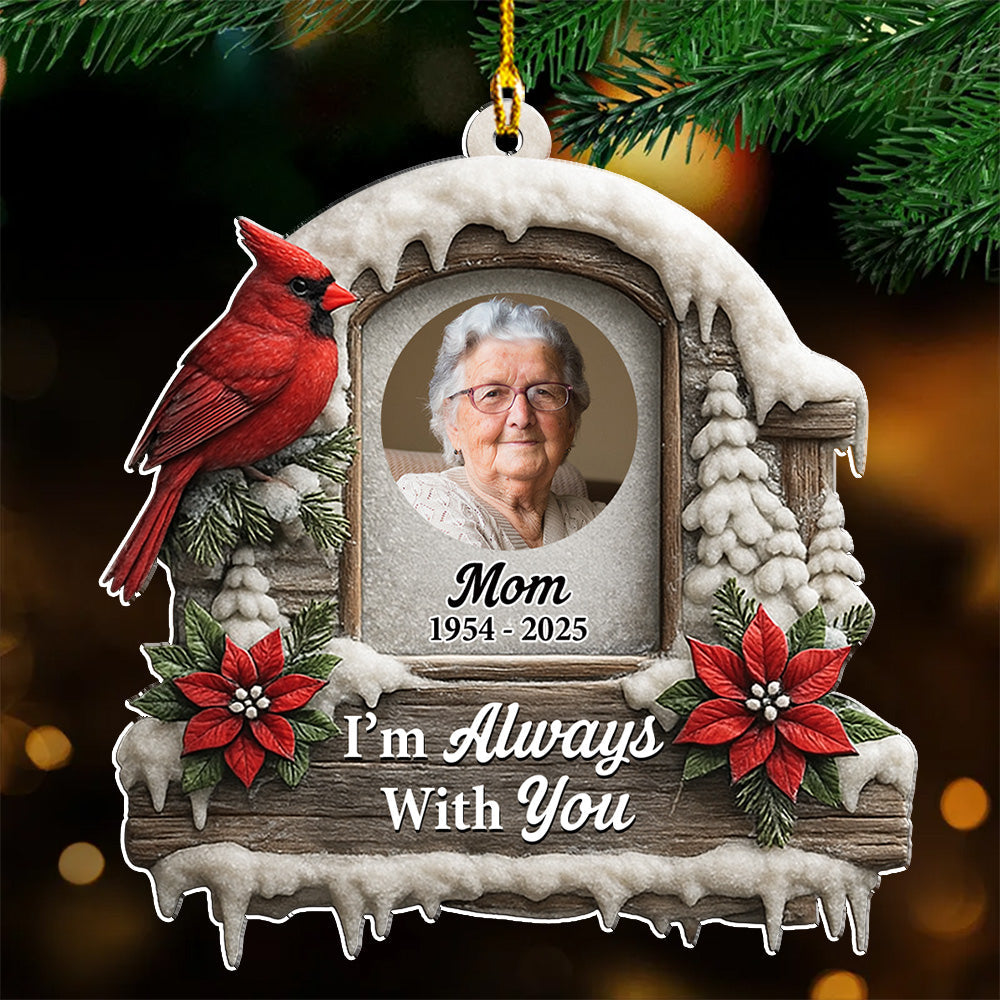 Always In My Memory - Personalized Custom Acrylic Ornament