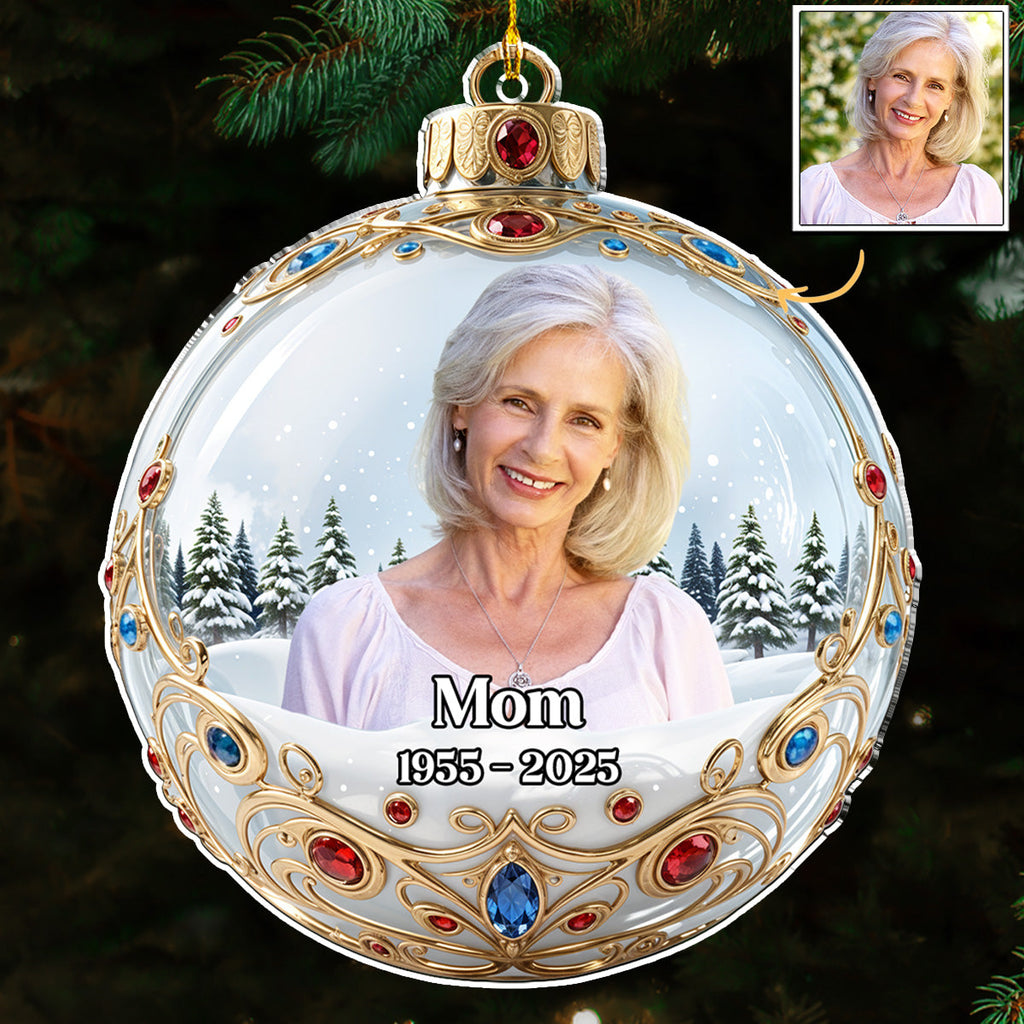 Forever In Our Hearts Version 2 - Personalized Custom Acrylic Ornament