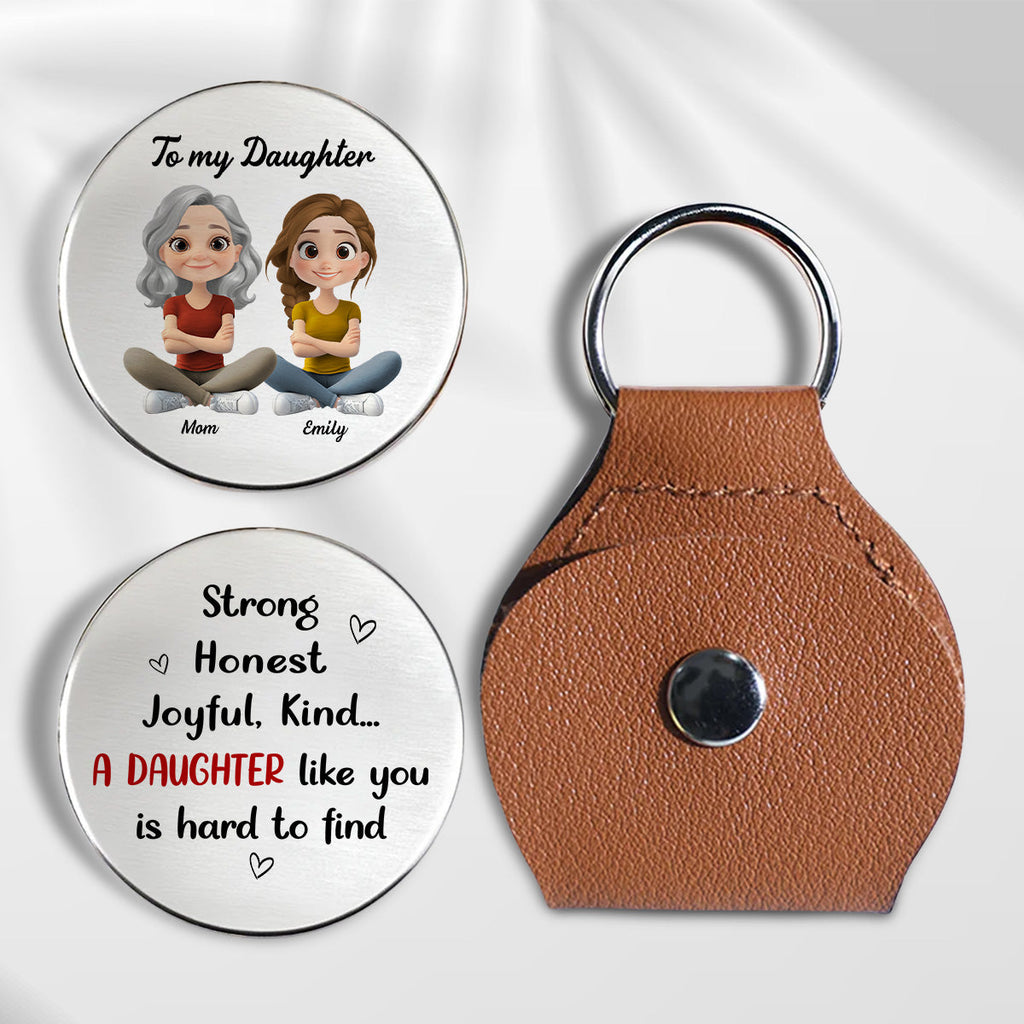A Daughter Like You - Personalized Custom Pocket Hug