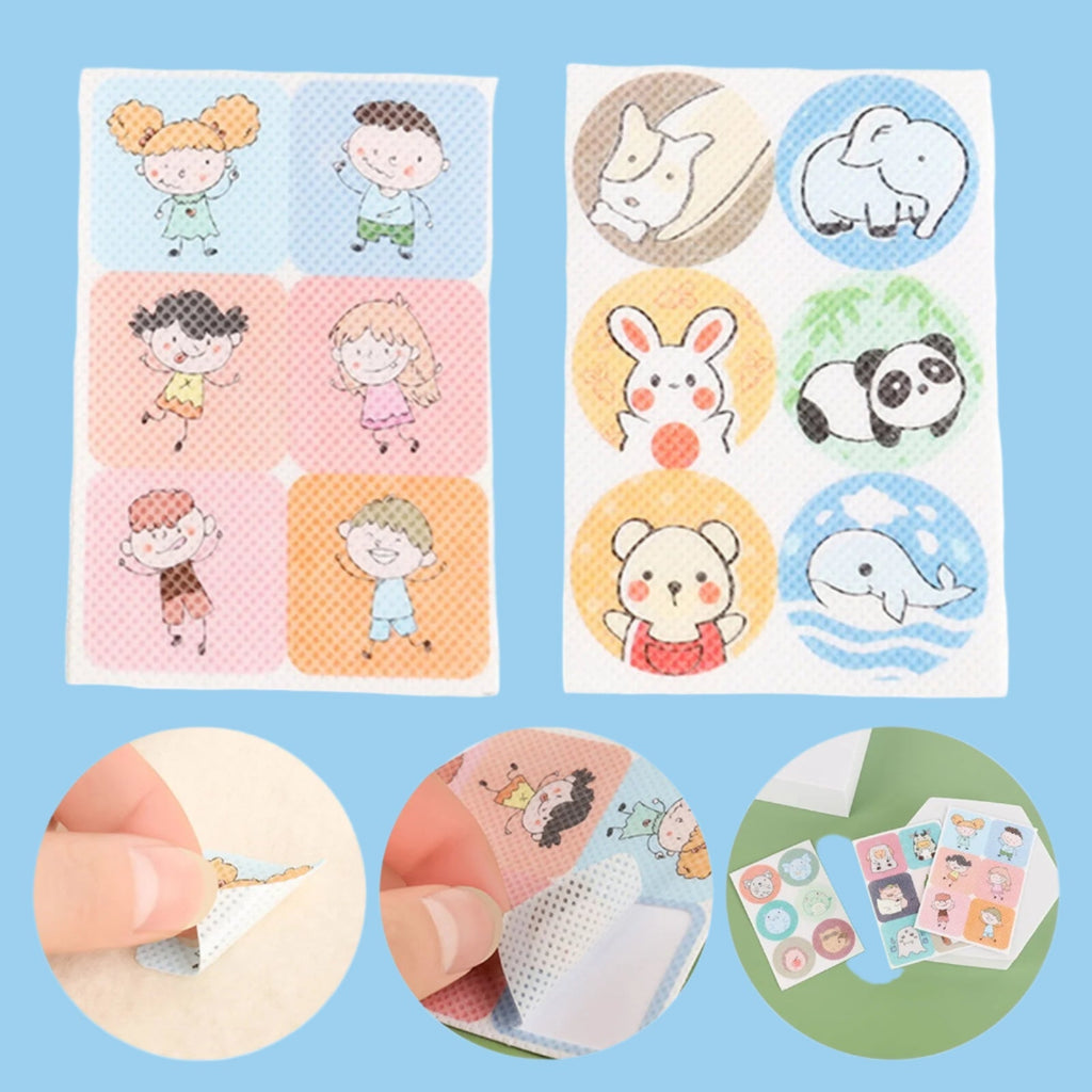 Insect Repellent Animal Print Kids Stickers