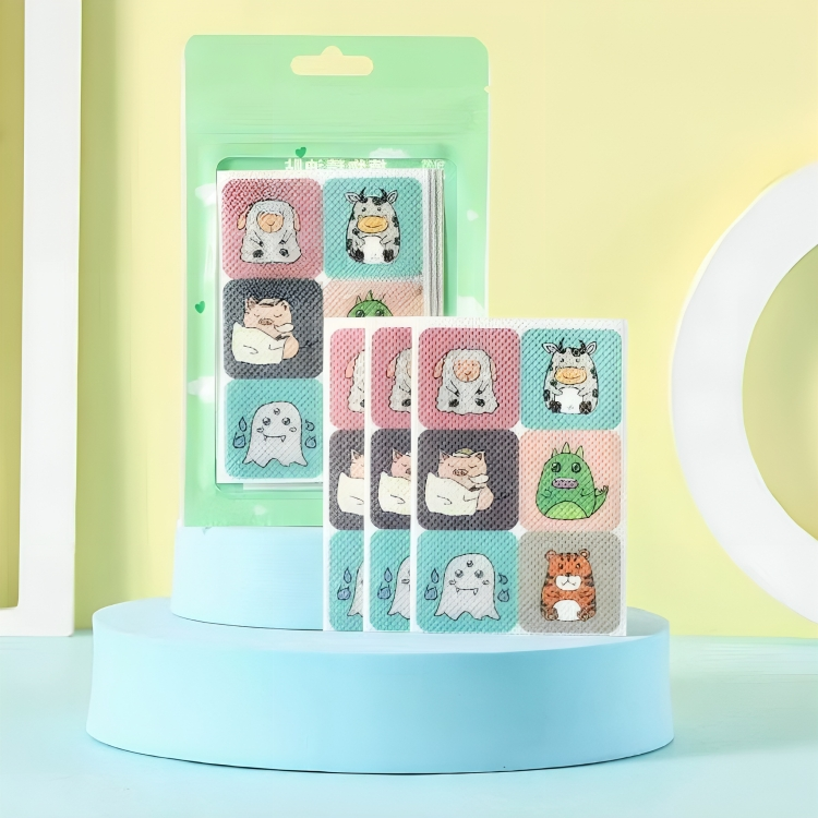 Insect Repellent Animal Print Kids Stickers