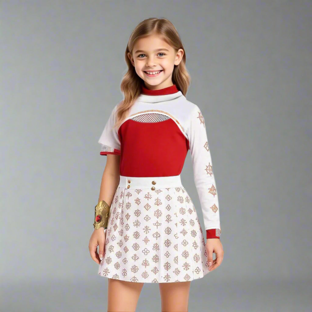 Halloween Costume Red Vampire Nova Outfit