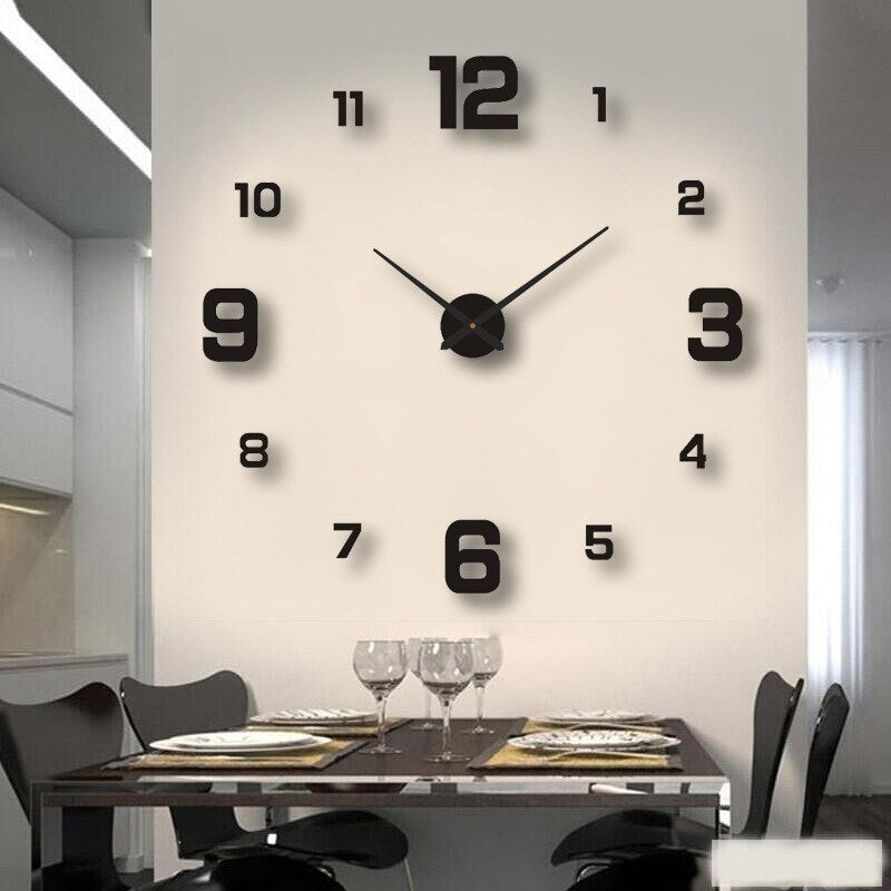Wall Clock Modern Oversized Decorative Timepiece