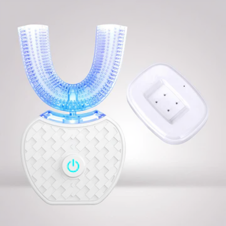 Electric Toothbrush with Blue Light Whitening