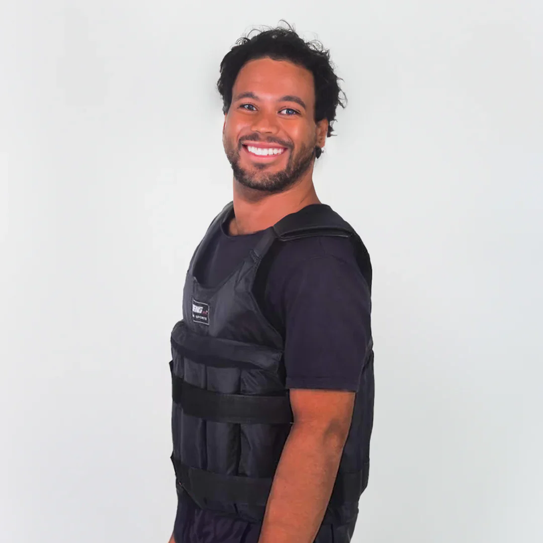 Fitness Weighted Training Vest with Adjustable Straps