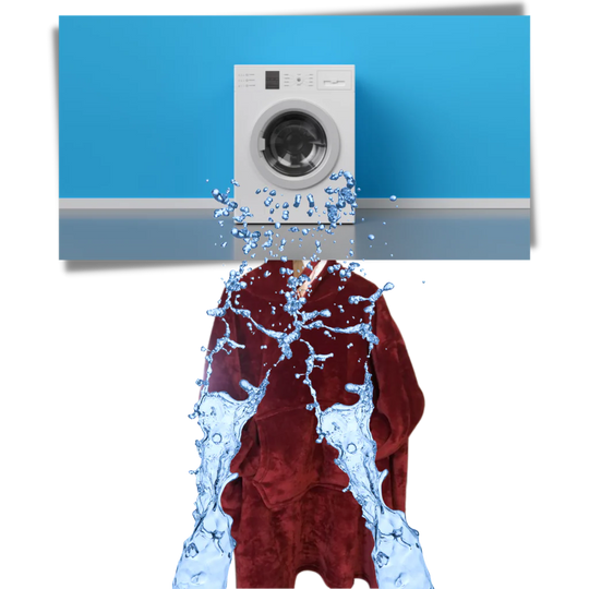 Oversized Fleece Hoodie Blanket with Pocket