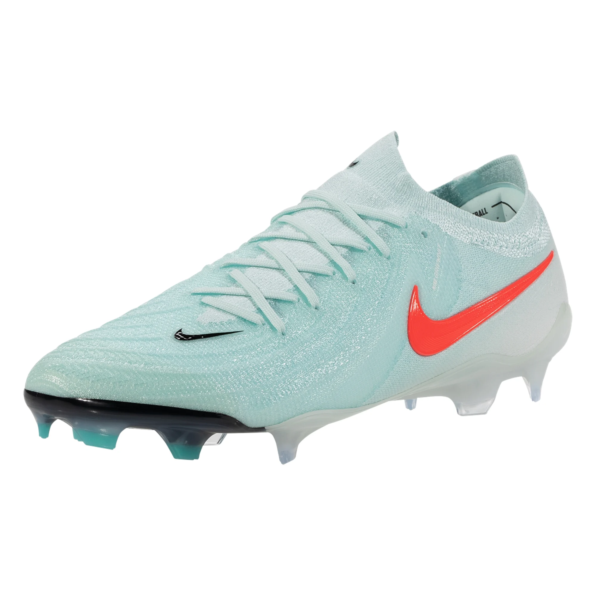 Nike Phantom GX II Elite FG Soccer Cleats (Mint/Atomic Red-Off Noir)