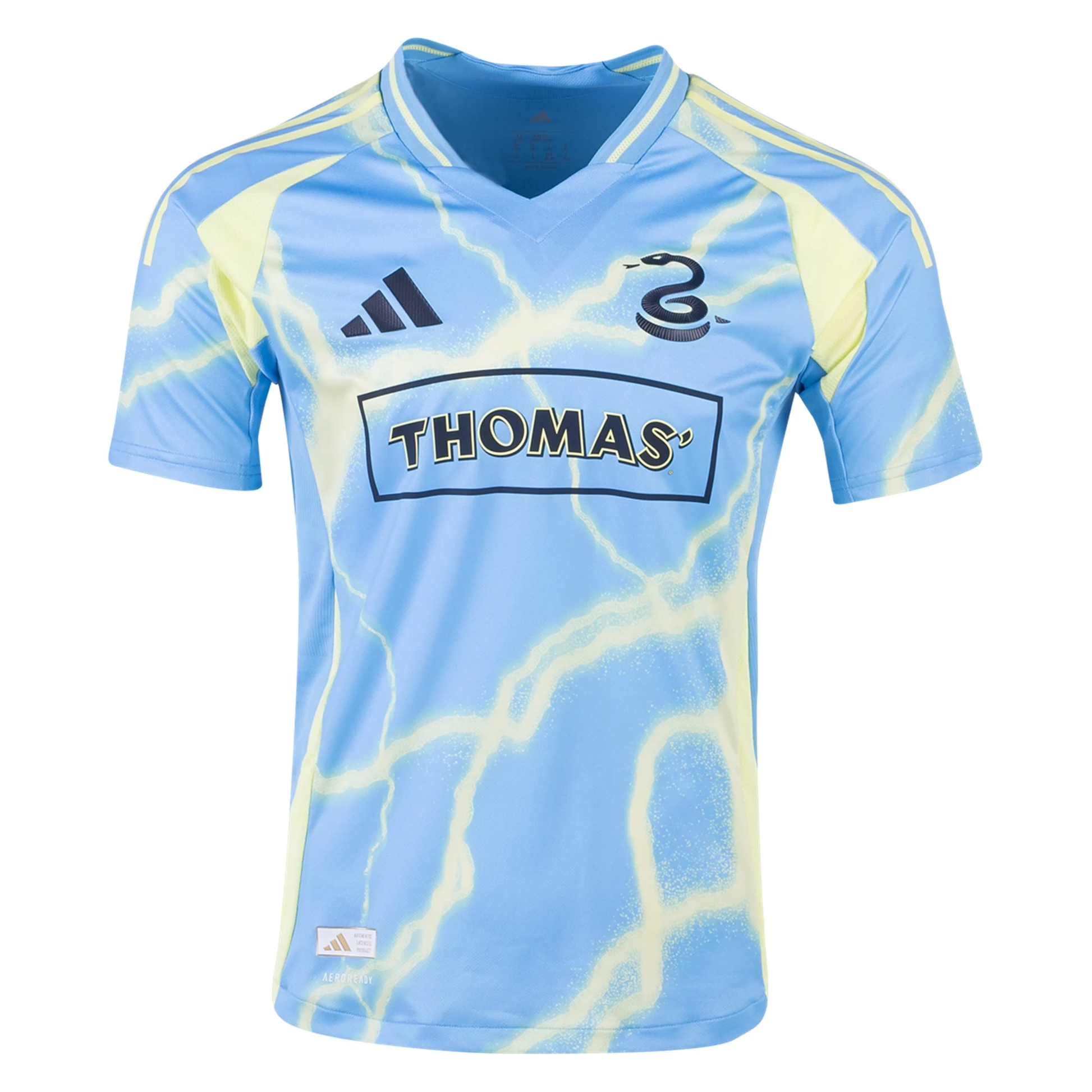 adidas Philadelphia Union Andre Blake Authentic Away Jersey 25/26 (Blue/Yellow)