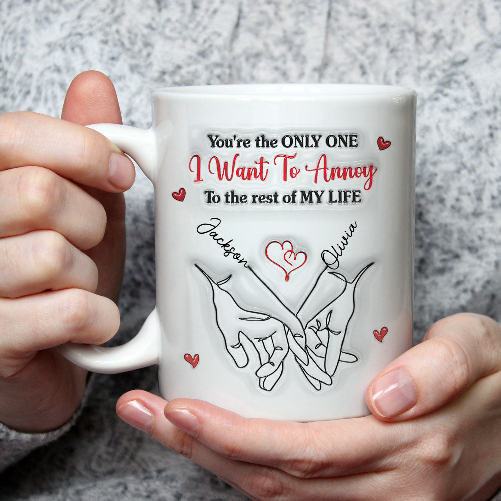Annoy You - Personalized Custom 3D Inflated Effect Mug