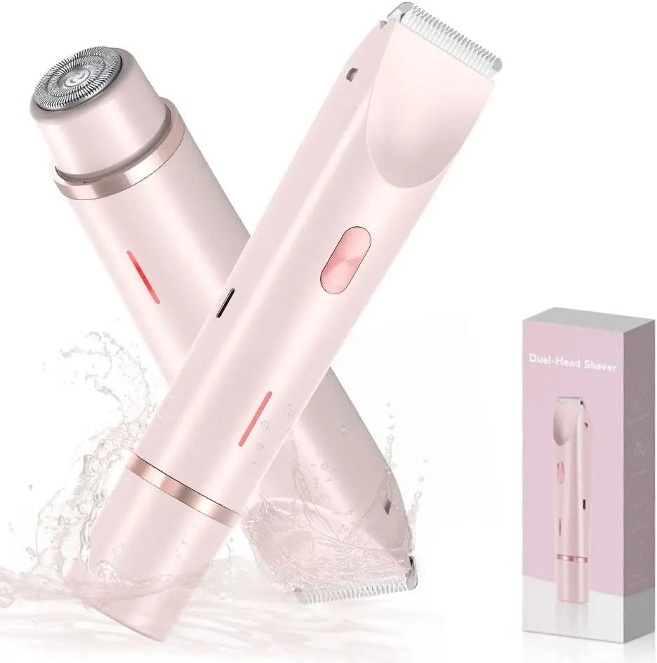 Electric Trimmer Waterproof Rechargeable Bikini Shaver