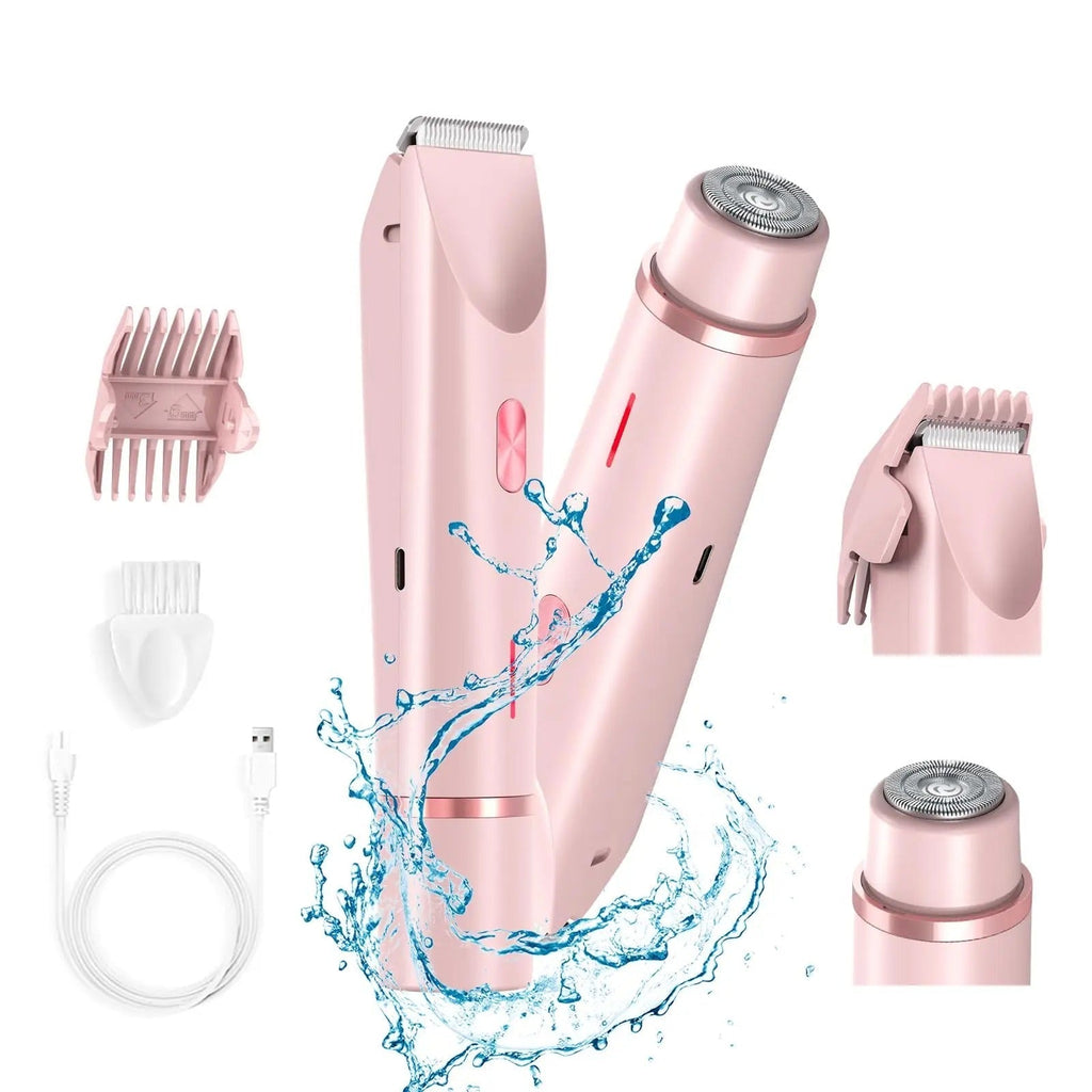 Electric Trimmer Waterproof Rechargeable Bikini Shaver