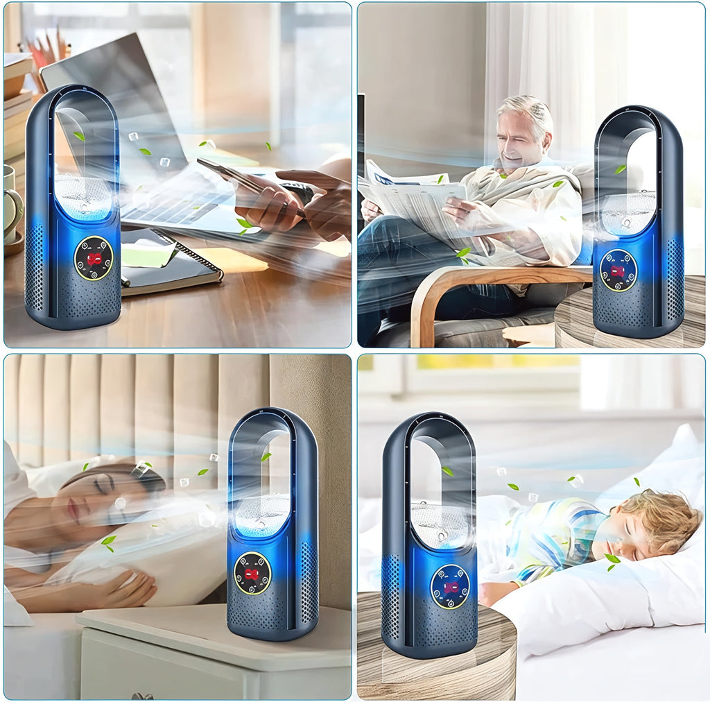 Air Cooler Bladeless Portable Quiet Fan Unit