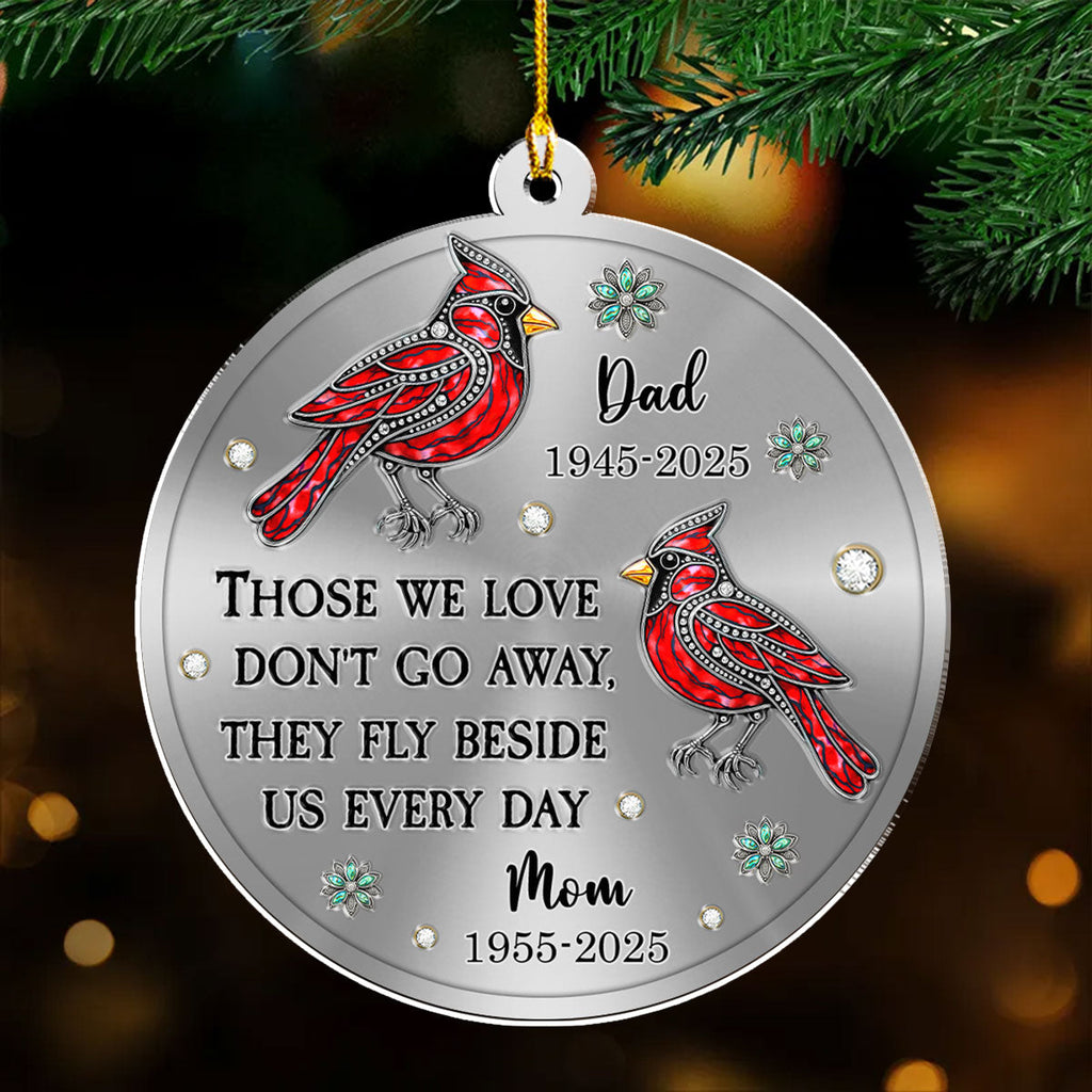 Always Remembered - Personalized Custom Acrylic Ornament