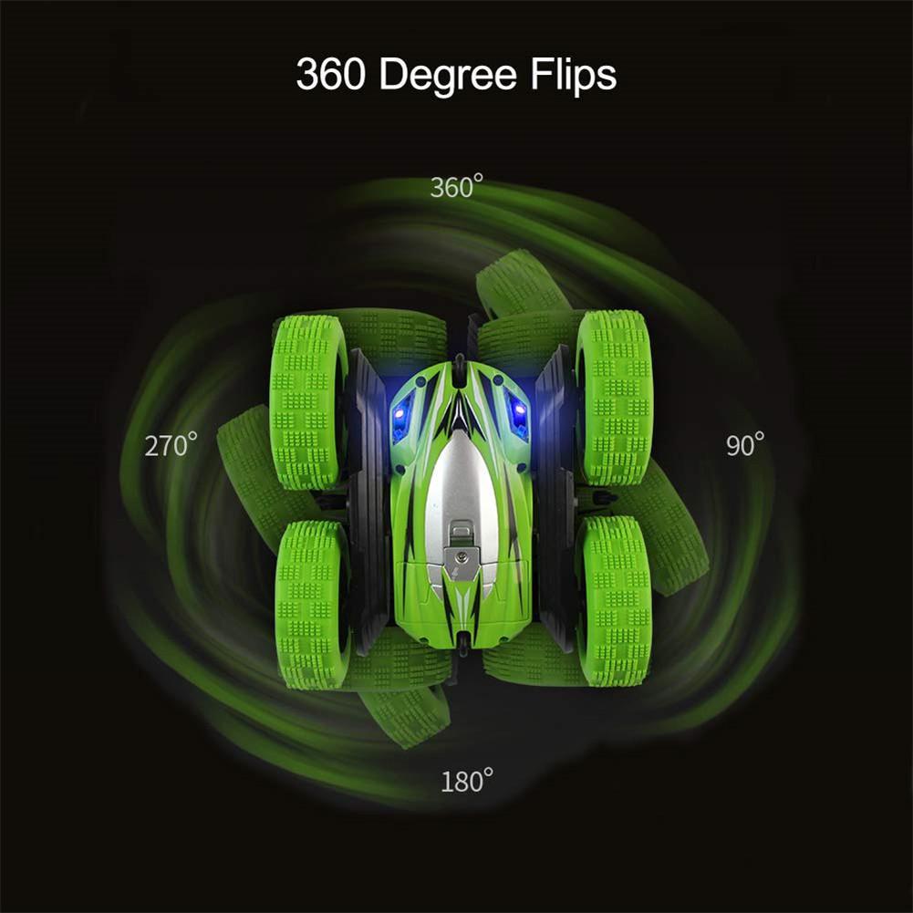 Remote Control Stunt Car with LED Lights