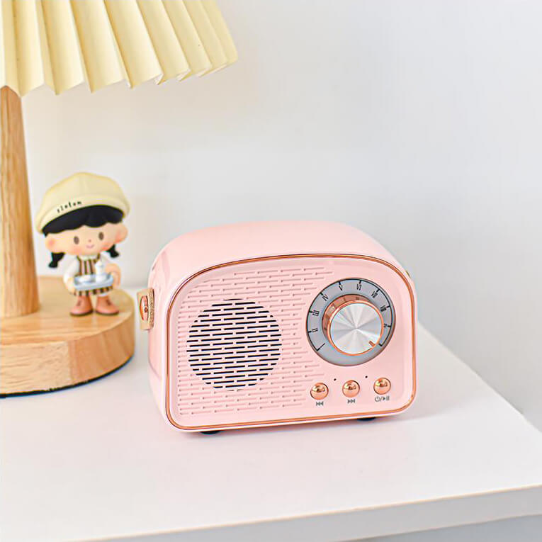 Bluetooth Speaker Retro Wireless Portable Radio