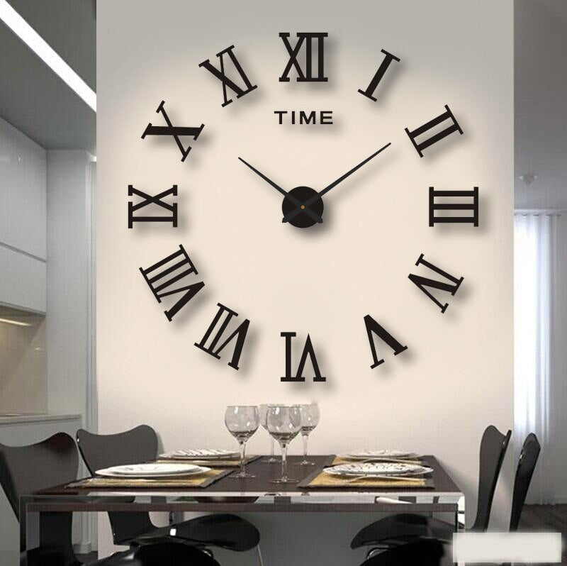 Wall Clock Modern Oversized Decorative Timepiece