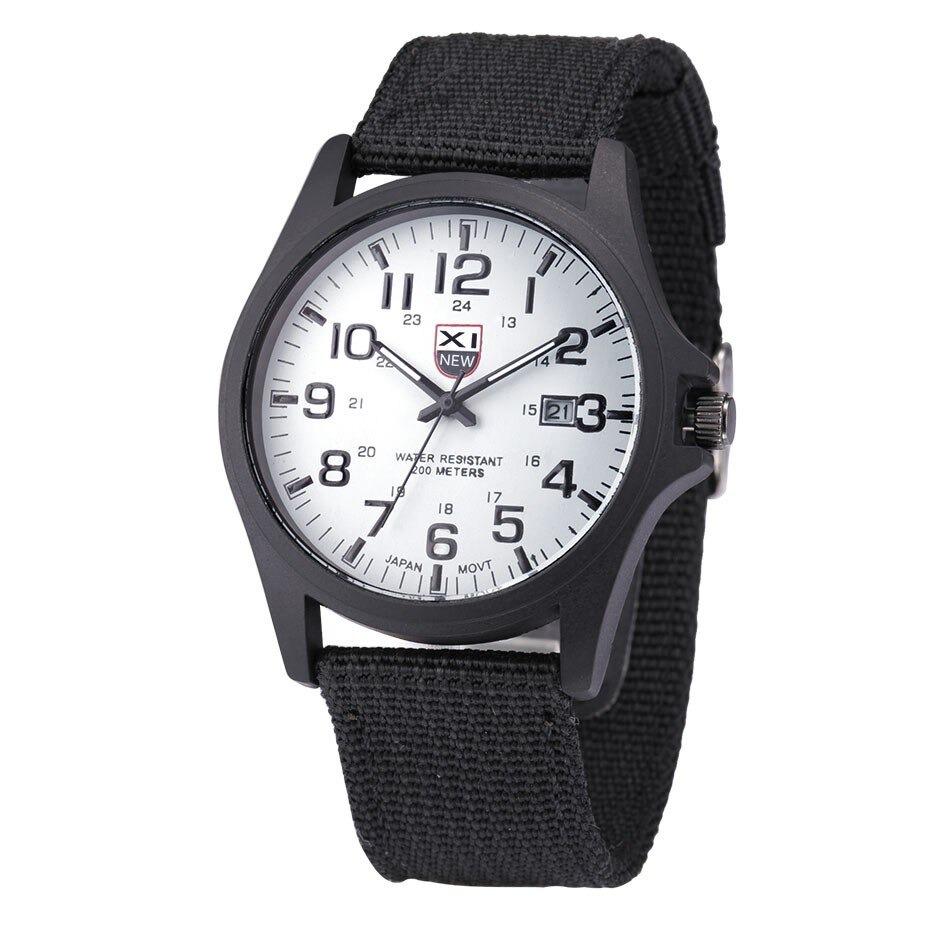 Mens Military Style Waterproof Outdoor Watch