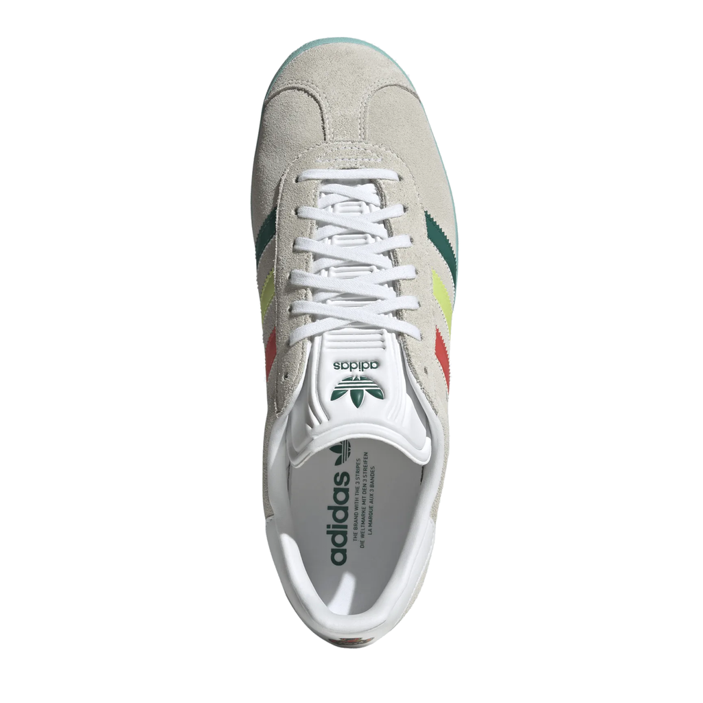 adidas San Jose Clash Gazelle Soccer Shoes (White/Multi)