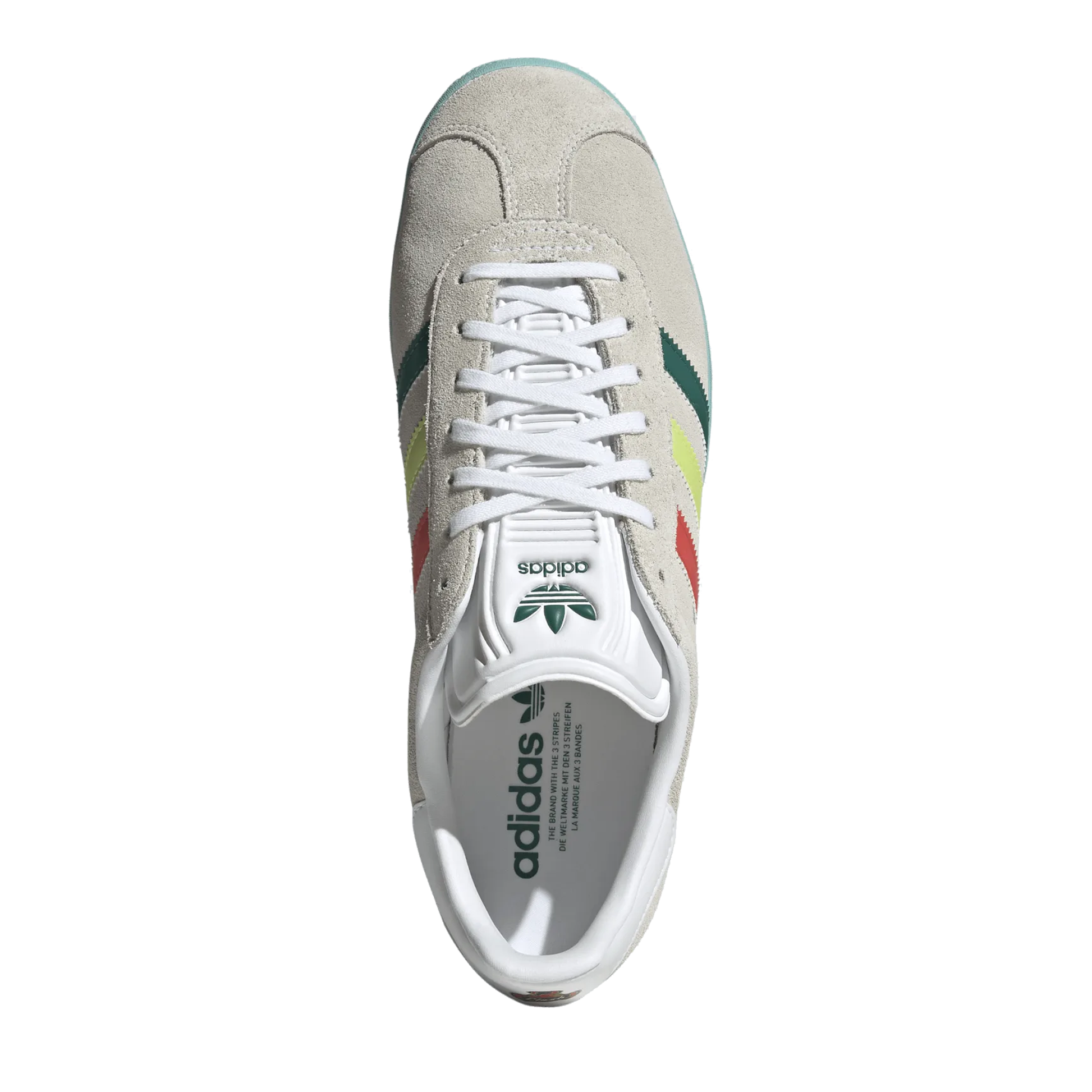 adidas San Jose Clash Gazelle Soccer Shoes (White/Multi)