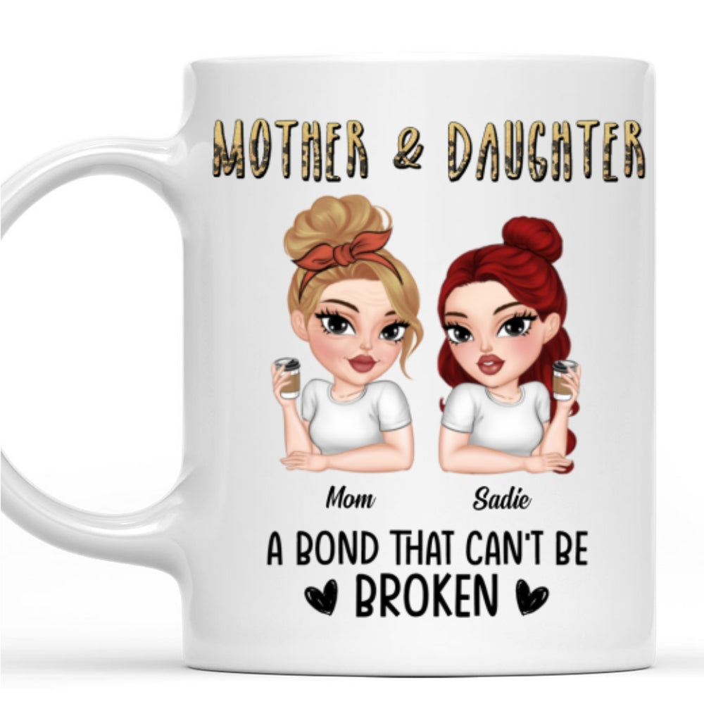 A Bond That Can't Be Broken - Personalized Custom Coffee Mug
