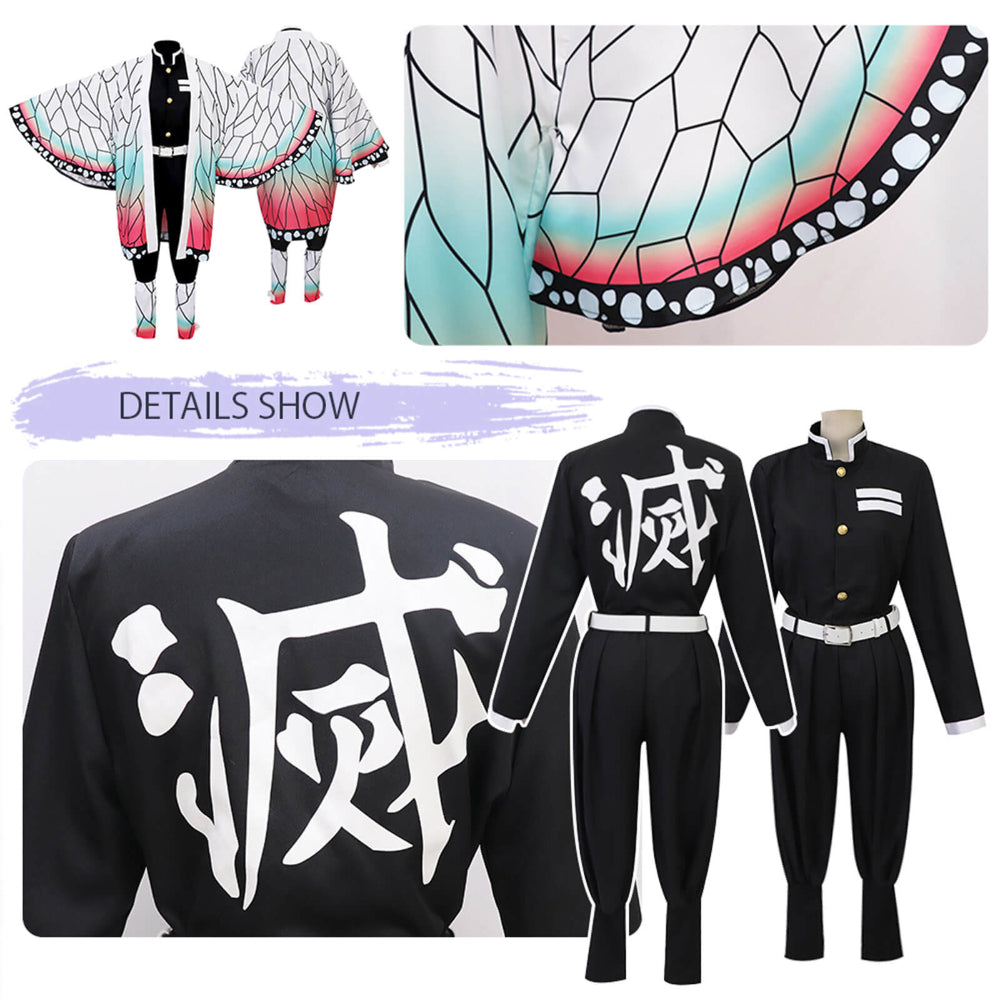 Halloween Costume Butterfly Kimono Cosplay Outfit