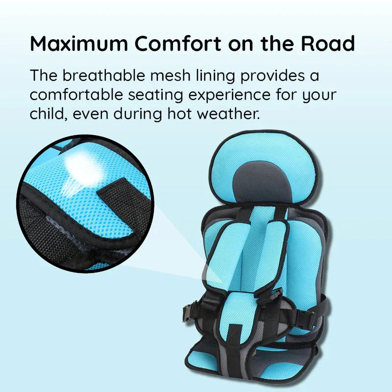 Travel Car Seat Portable Toddler Booster Safety Best Compact Harness Foldable