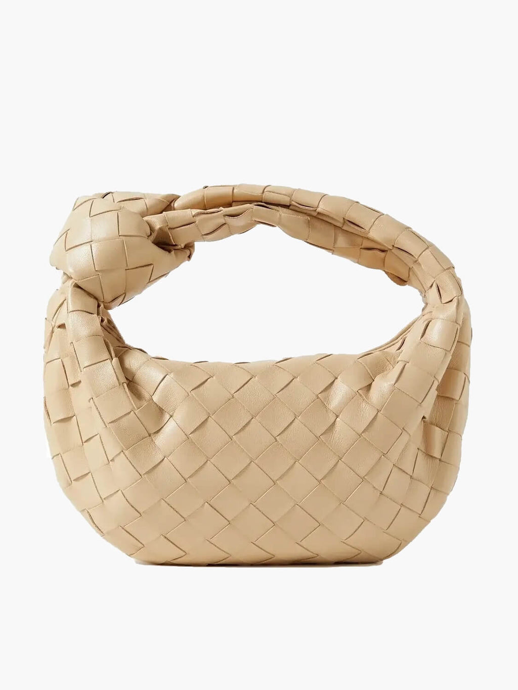Handbag Vegan Leather Woven Shoulder Bag