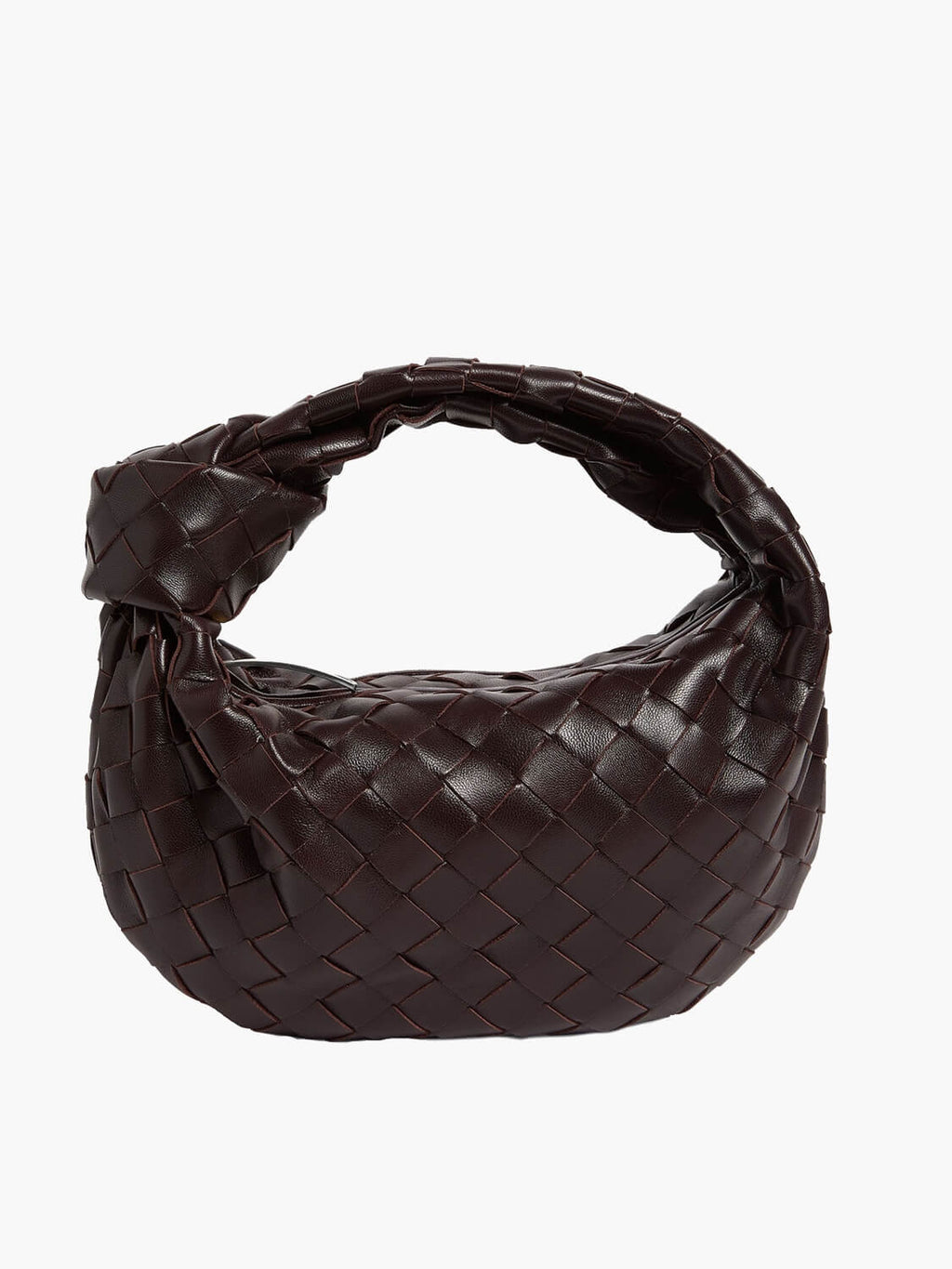 Handbag Vegan Leather Woven Shoulder Bag