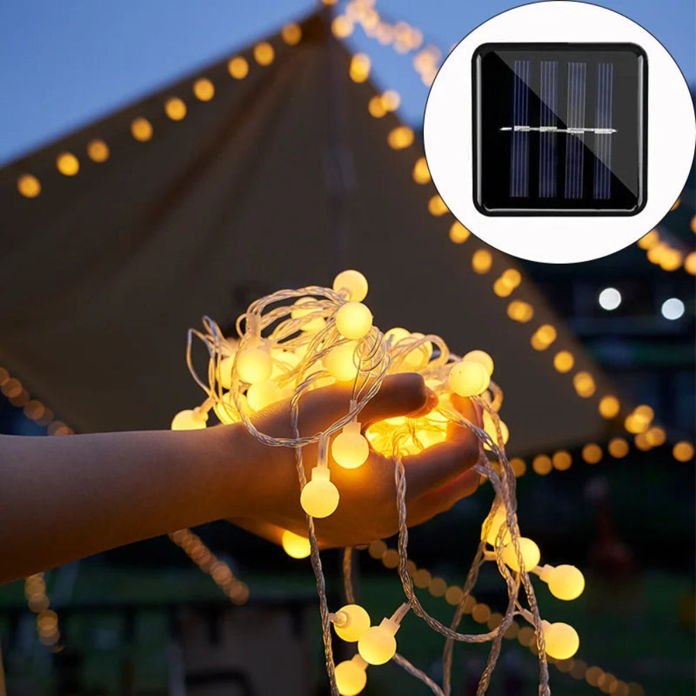 Halloween Lights Outdoor Solar LED String Lights Waterproof