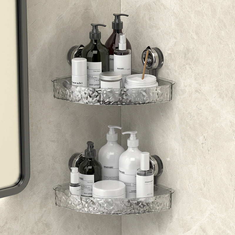 Bathroom Wall Suction Storage Shelf