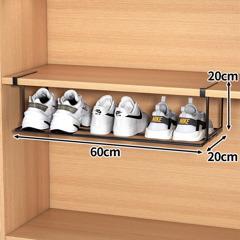 Adjustable Metal Under Shelf Shoe Rack