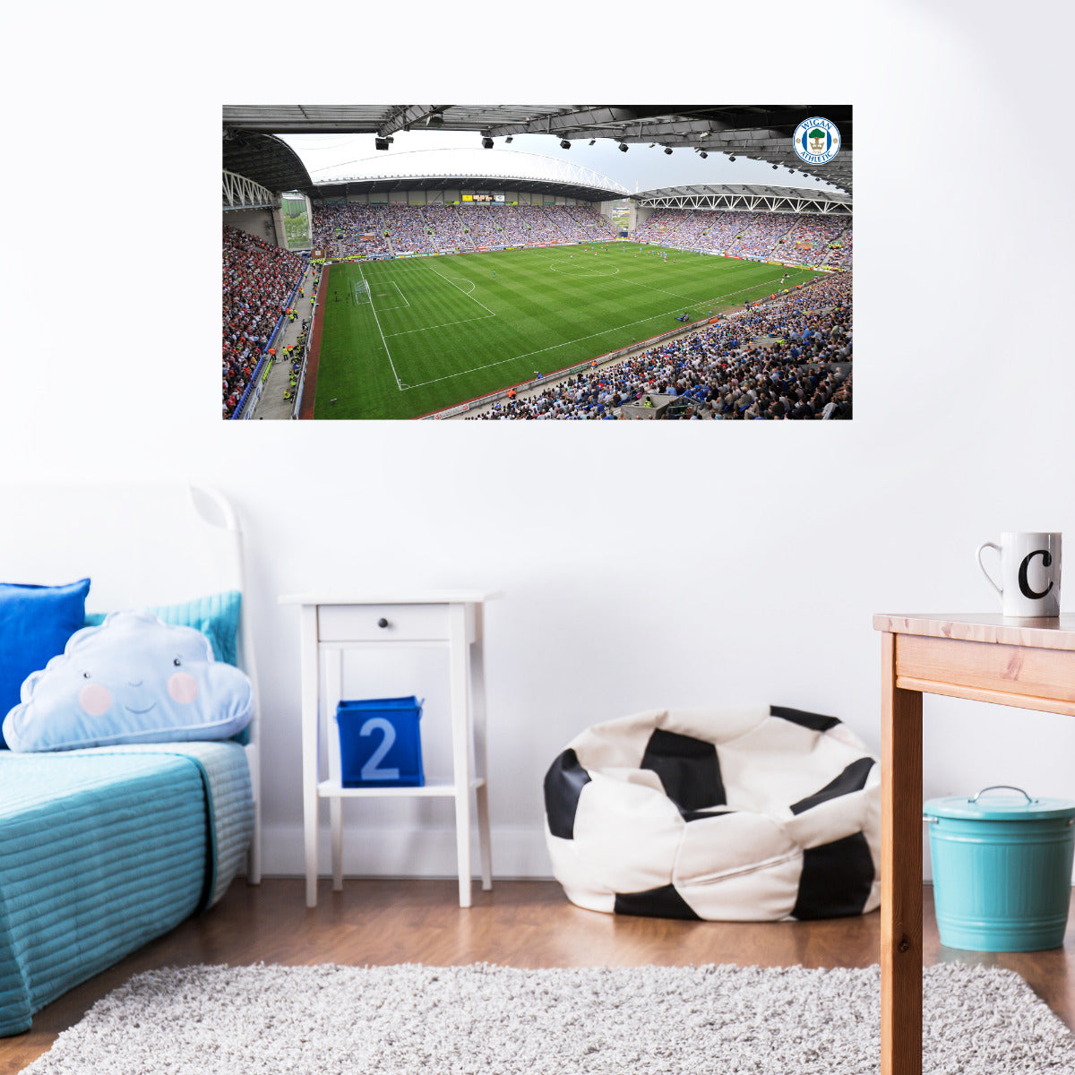 Wigan Athletic F.C. Stadium Wall Sticker