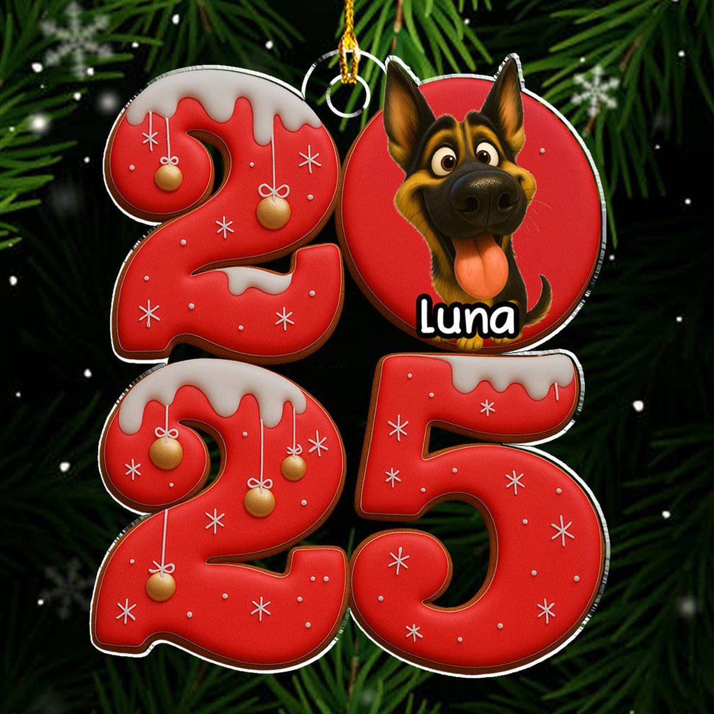 Another Year With You - Personalized Custom Acrylic Ornament