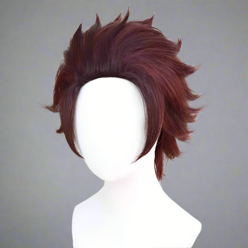 Halloween Costume Green Checkered Kimono Set