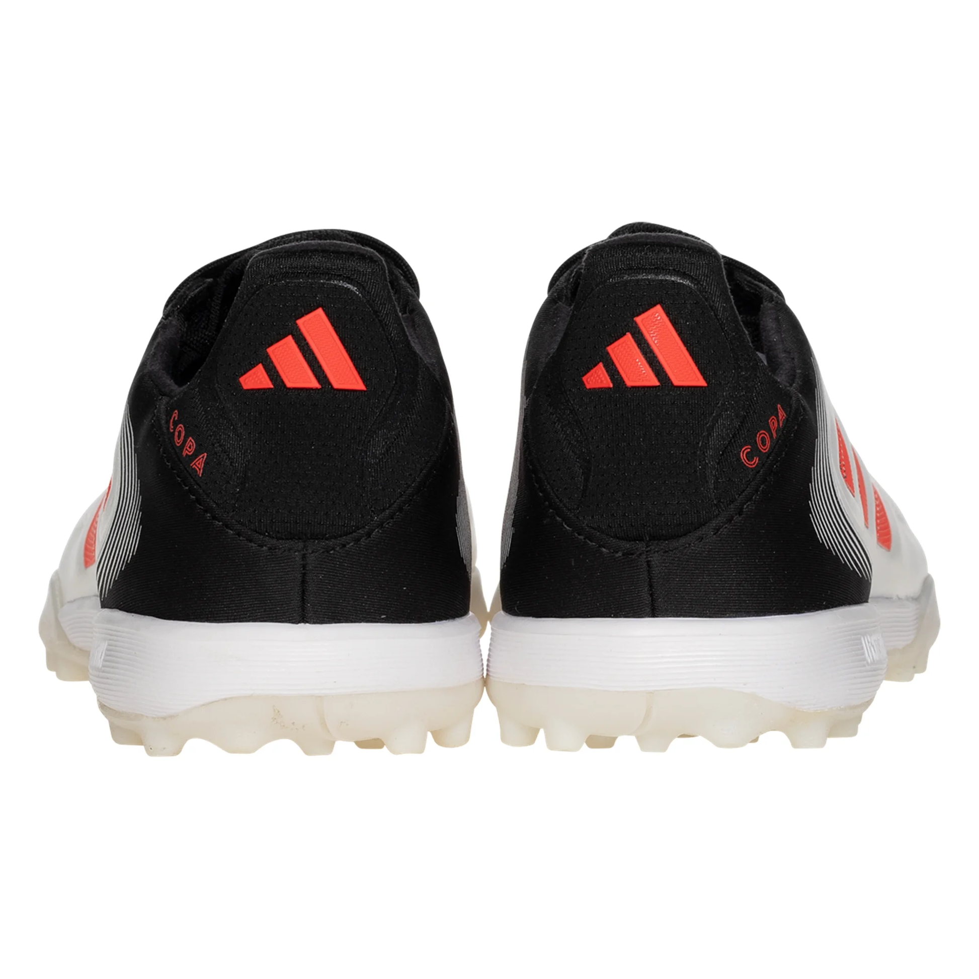 adidas Copa Pure III Pro Turf Soccer Shoes (White/Lucid Red/Black)