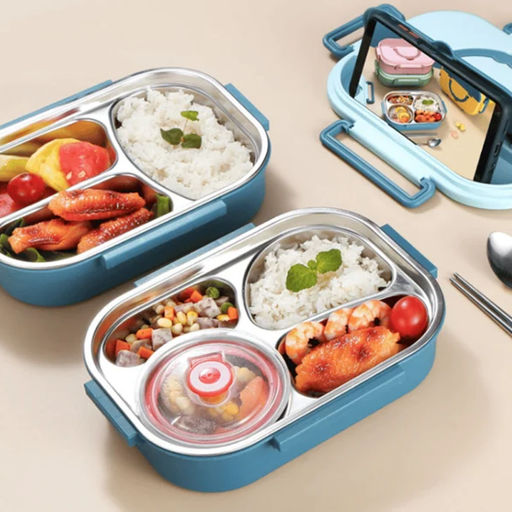 Stainless Steel Bento Lunch Box Container