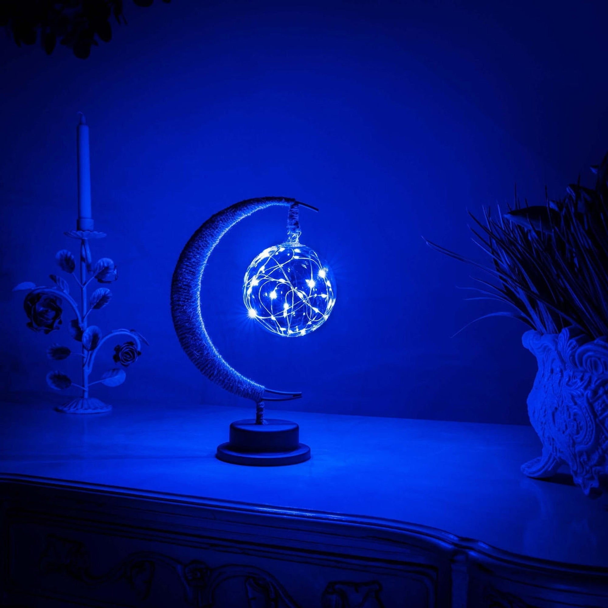 LED Moon Lamp Decorative Bedroom Table Light