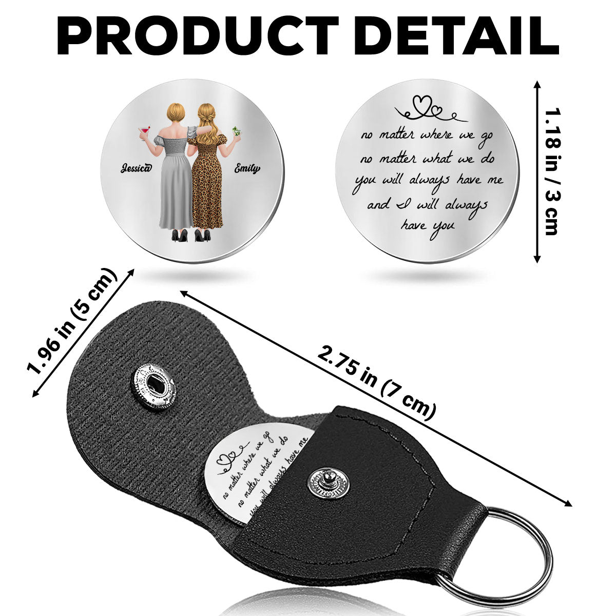 Always Have Me - Personalized Custom Pocket Hug