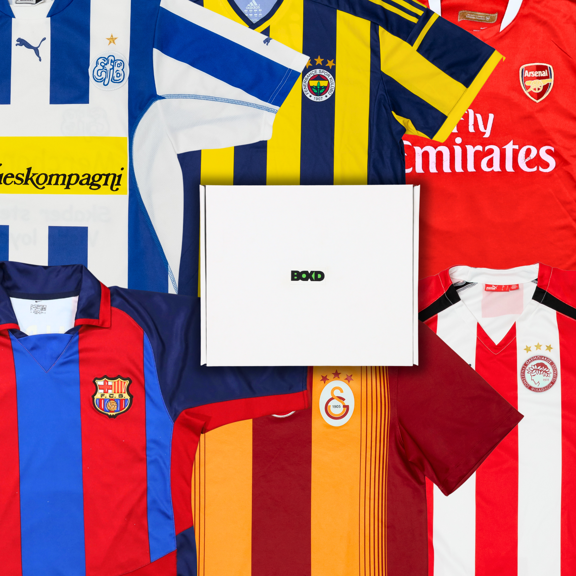 Men’s Retro Football Shirt Mystery Box