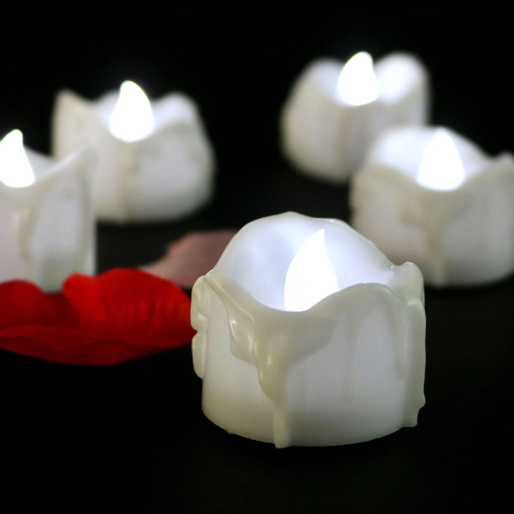 LED Tealight Candles Warm Flicker Glow