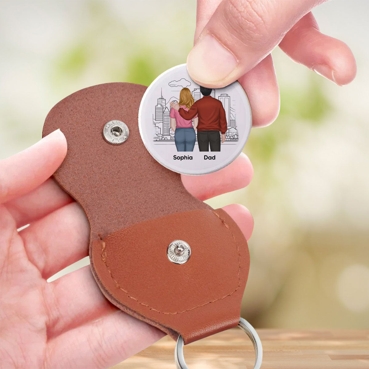 Always Here With You - Personalized Custom Pocket Hug