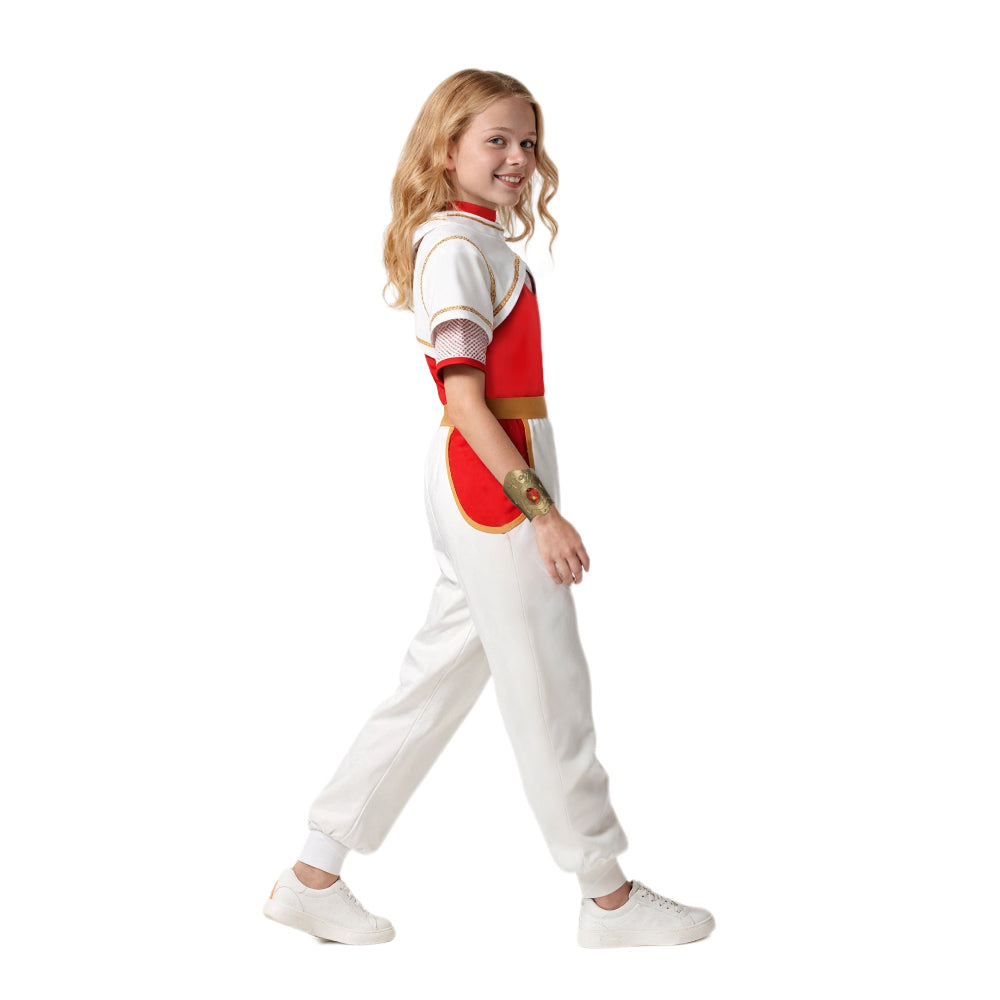Girls Halloween Costume White Vampire Outfit Set