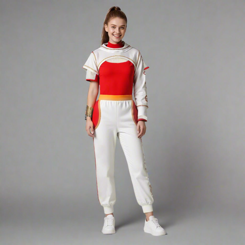 Girls Halloween Costume White Vampire Outfit Set